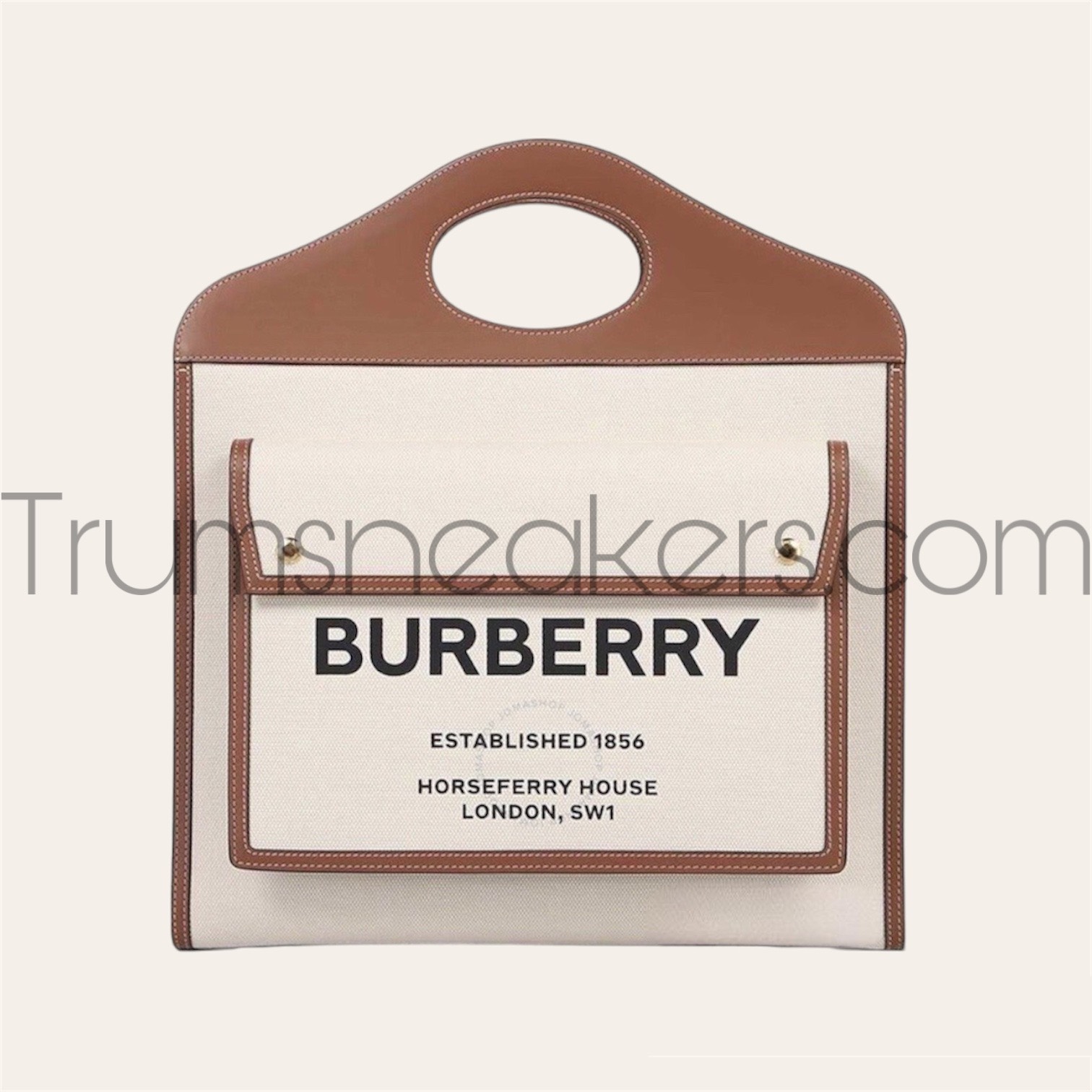 Túi Burberry Horseferry Pocket Handle Bag Size 23