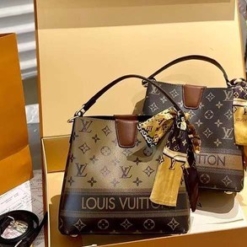 Túi Cầm Tay Louis Vuitton Có Dây Đeo Chéo Họa Tiết