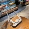 Túi Đeo chéo Vintage Brown Black White Cream 22 Túi Đeo chéo Vintage Crossbody Trắng