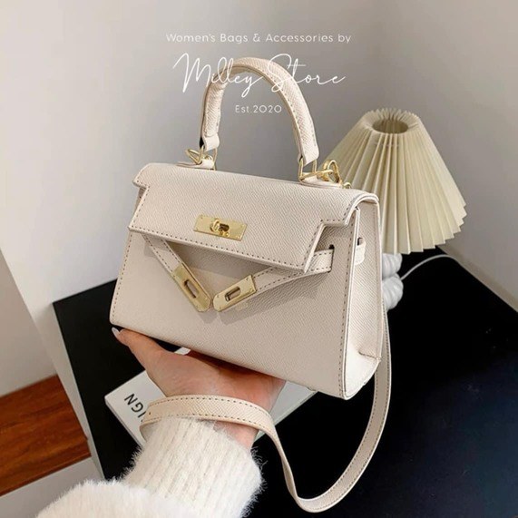 Túi Hermes Kelly Sang Trọng Trắng Đen Nâu Size 21 3 Túi Hermes Kelly Sang Trọng Trắng Size 21