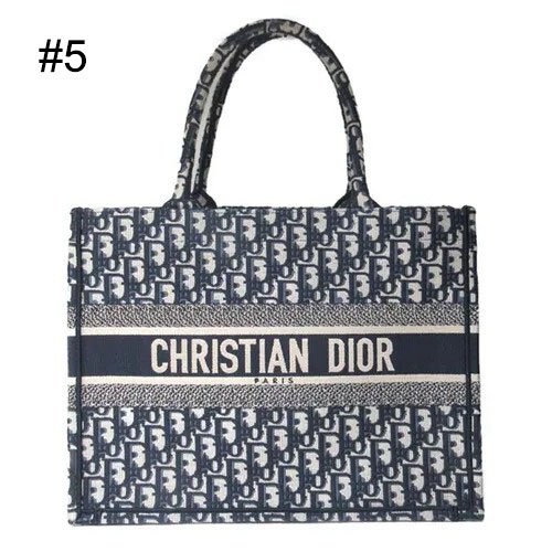 Túi Dior Book Large Tote Multicolor Họa Tiết 6 Túi Tote Dior Book Medium Blue Oblique Embroidery M1296ZRIW M928 Màu Xanh