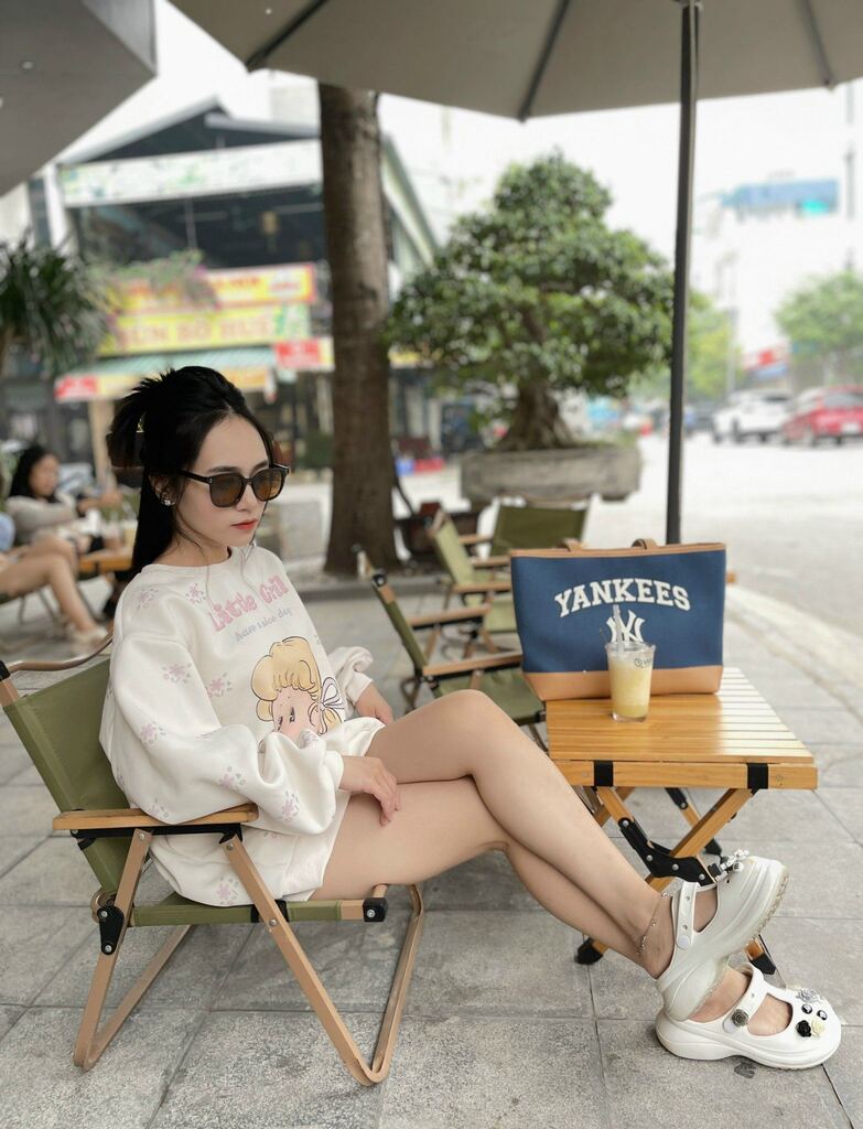 Túi Tote MLB Hoạ Tiết Monogram 4 Màu 7 Túi Tote MLB Xanh Blue Nâu