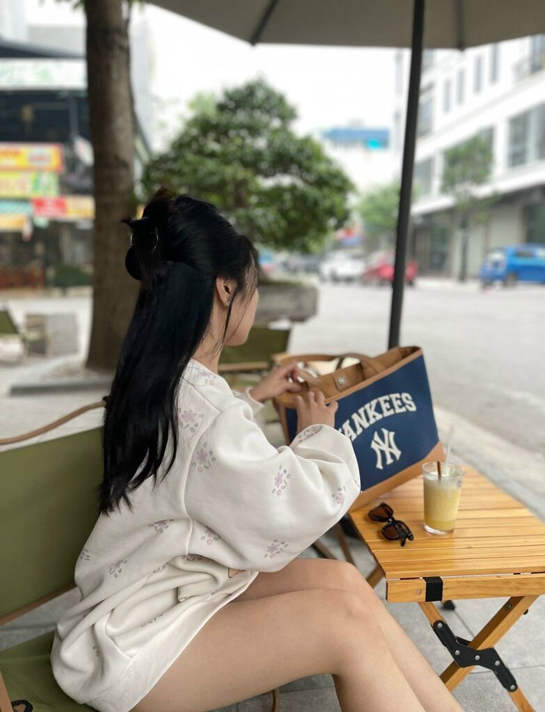 Túi Tote MLB Hoạ Tiết Monogram 4 Màu 8 Túi Tote MLB