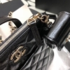 Balo 2in1 Mini Lady Chanel Black Size 22 Đen 13 Balo 2in1 Chanel Black