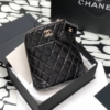 Balo 2in1 Mini Lady Chanel Black Size 22