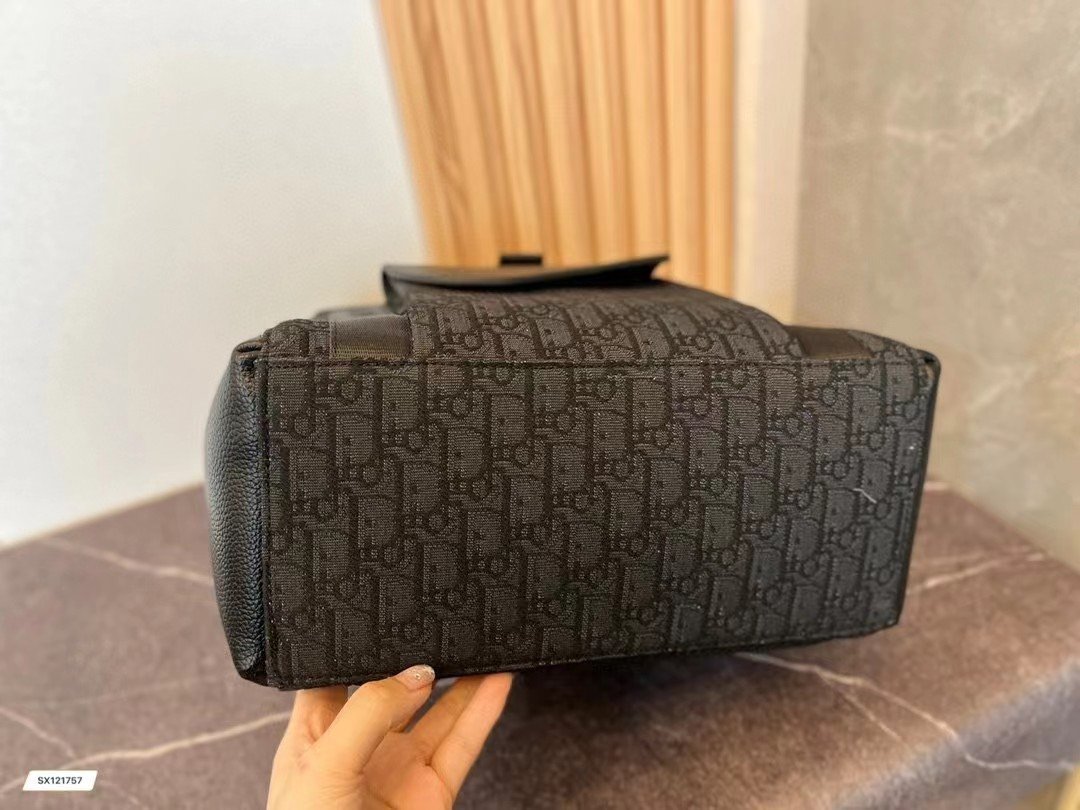 Balo Dior Saddle Oblique Jacquard Backpack 7 Balo Christian Dior