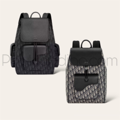Balo Dior Saddle Oblique Jacquard Backpack