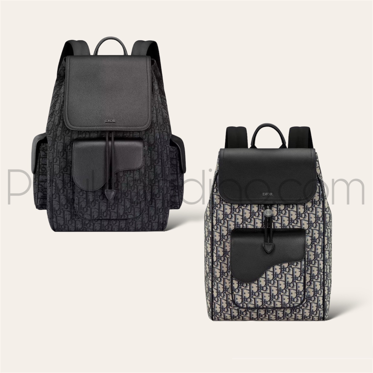Balo Dior Saddle Oblique Jacquard Backpack 1 Balo Dior Saddle Oblique Jacquard Backpack