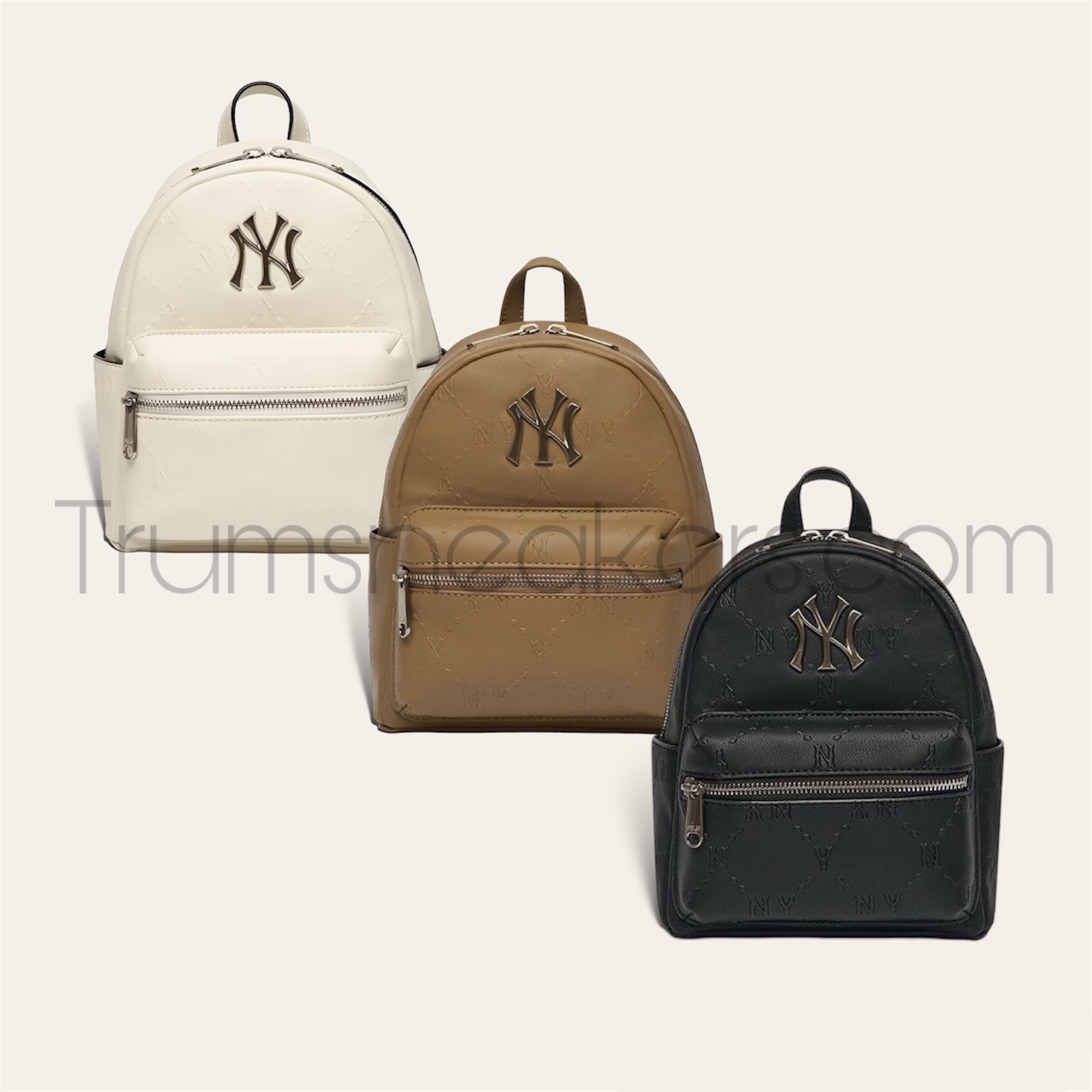 Balo MLB Monogram Diamond Backpack NY Yankees 1 Balo MLB Monogram Diamond Backpack NY Yankees