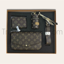 Hộp Quà Combo 3 Món Louis Vuitton Túi Ví Móc Khóa