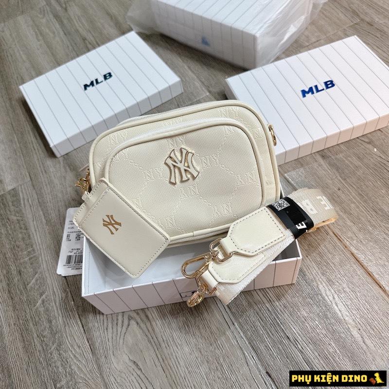 Túi đeo chéo 2 Ngăn MLB New York Yankees 7ACRMD04N-50PKM 8 Túi Đeo chéo Hai Ngăn MLB Trắng