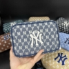 Túi Đeo Chéo MLB Monogram Jacquard Crossbag New York 22 Túi Đeo Chéo MLB Monogram Jacquard Crossbag New York Navy