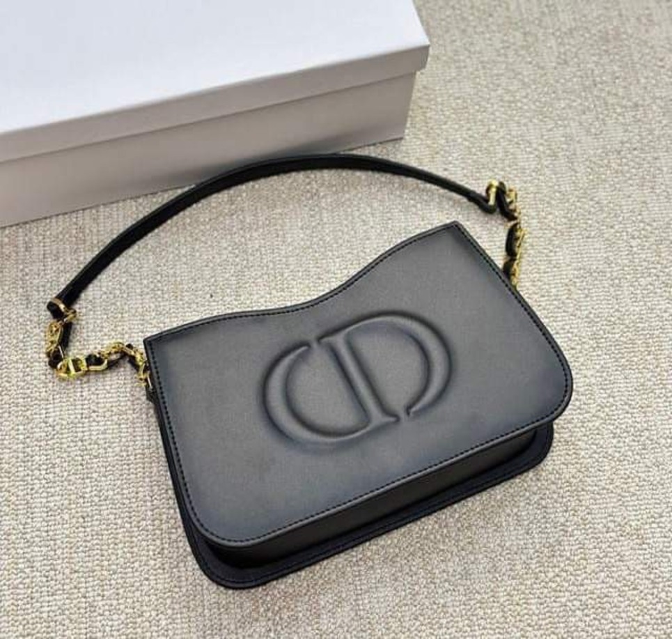 Túi DIOR CD Signature Mini Hobo Bag Đen Họa Tiết 5 Túi DIOR Signature Mini Hobo Black Bag