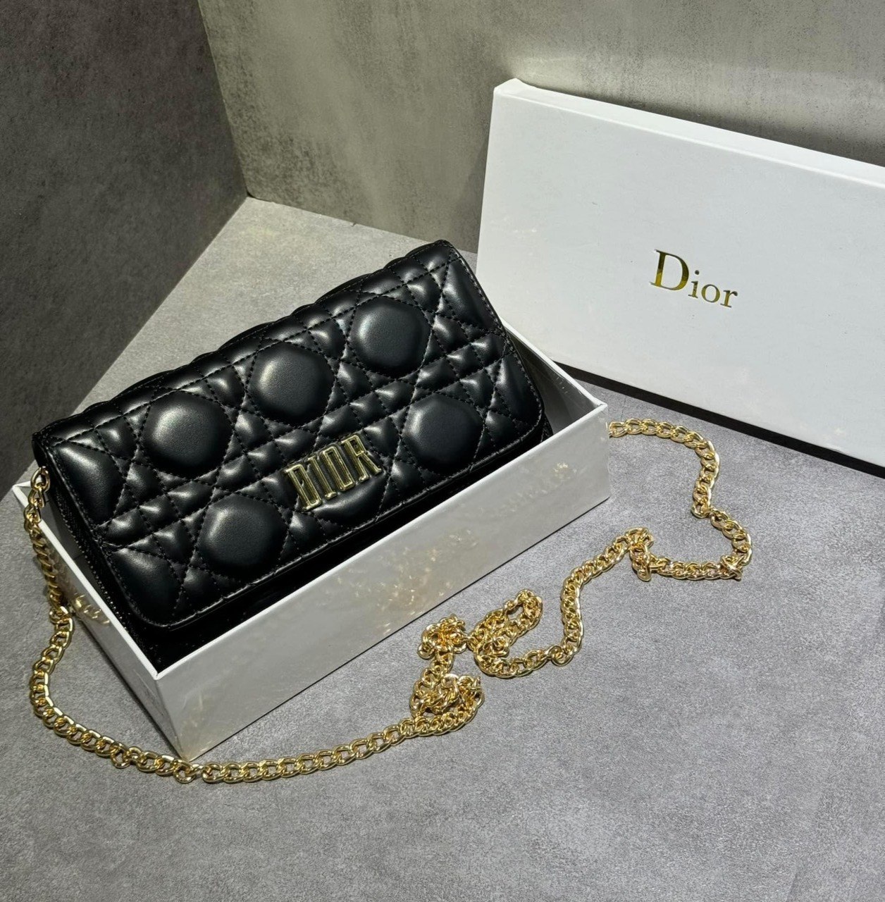 Túi Dior Woc Caro Black Bag Original – Túi Dior Caro Đen 2 Túi Dior Woc Caro Black Bag Original