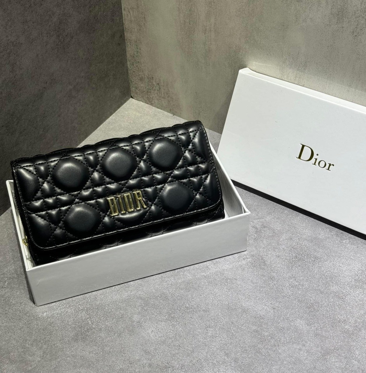Túi Dior Woc Caro Black Bag