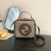 Túi Gucci Blondie Leather Shoulder Bag Vuông 11 Túi Gucci Blondie Leather Shoulder Bag Vuông màu Nâu