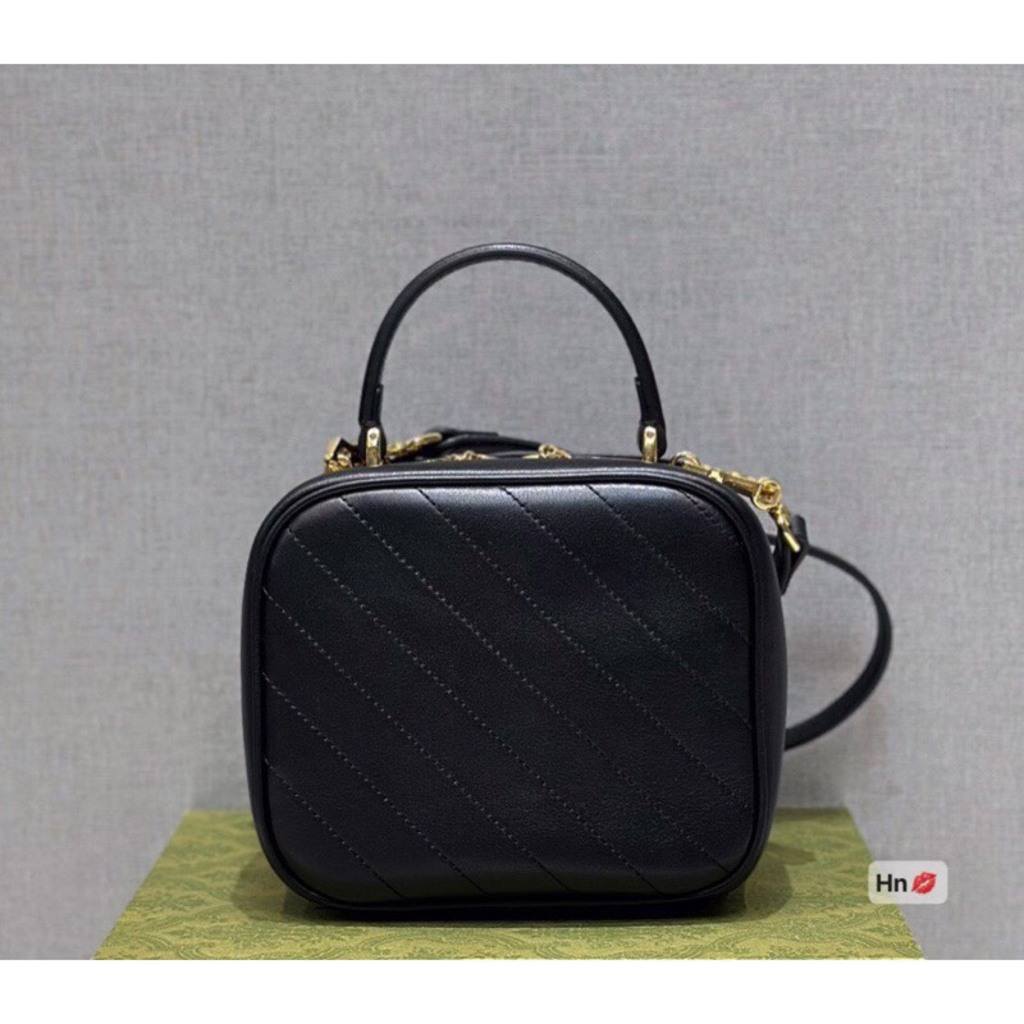 Túi Gucci Blondie Leather Shoulder Bag Vuông 5 Túi Gucci Đen
