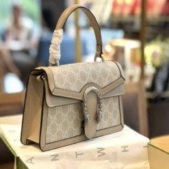 Túi Gucci Dionysus Mini Top Handle Bag Beige Ebony