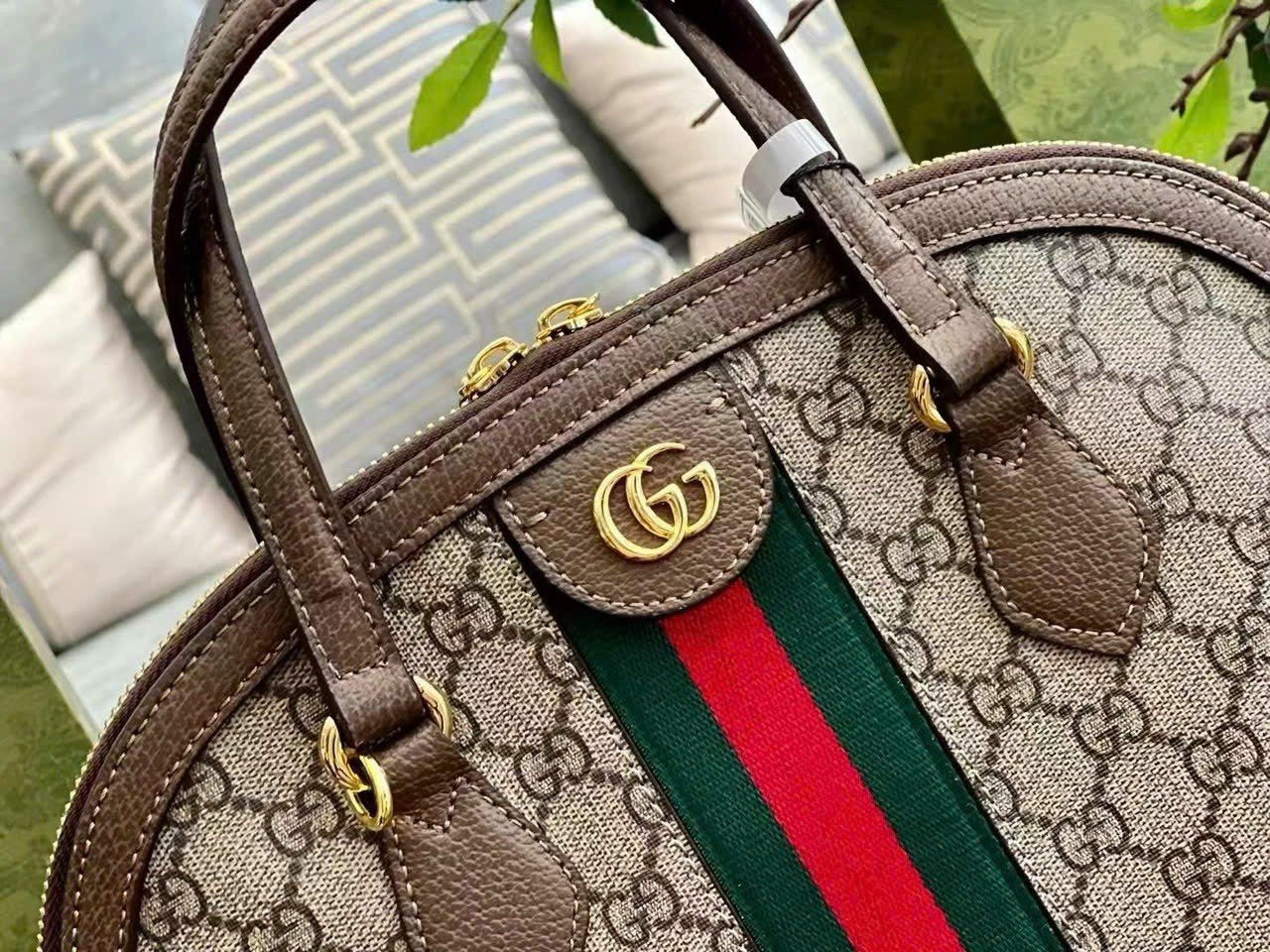 Túi Gucci Ophidia GG Medium Top Handle Bag 524533 5 tui gucci gg gg offdia 2way bag 524533 handbag