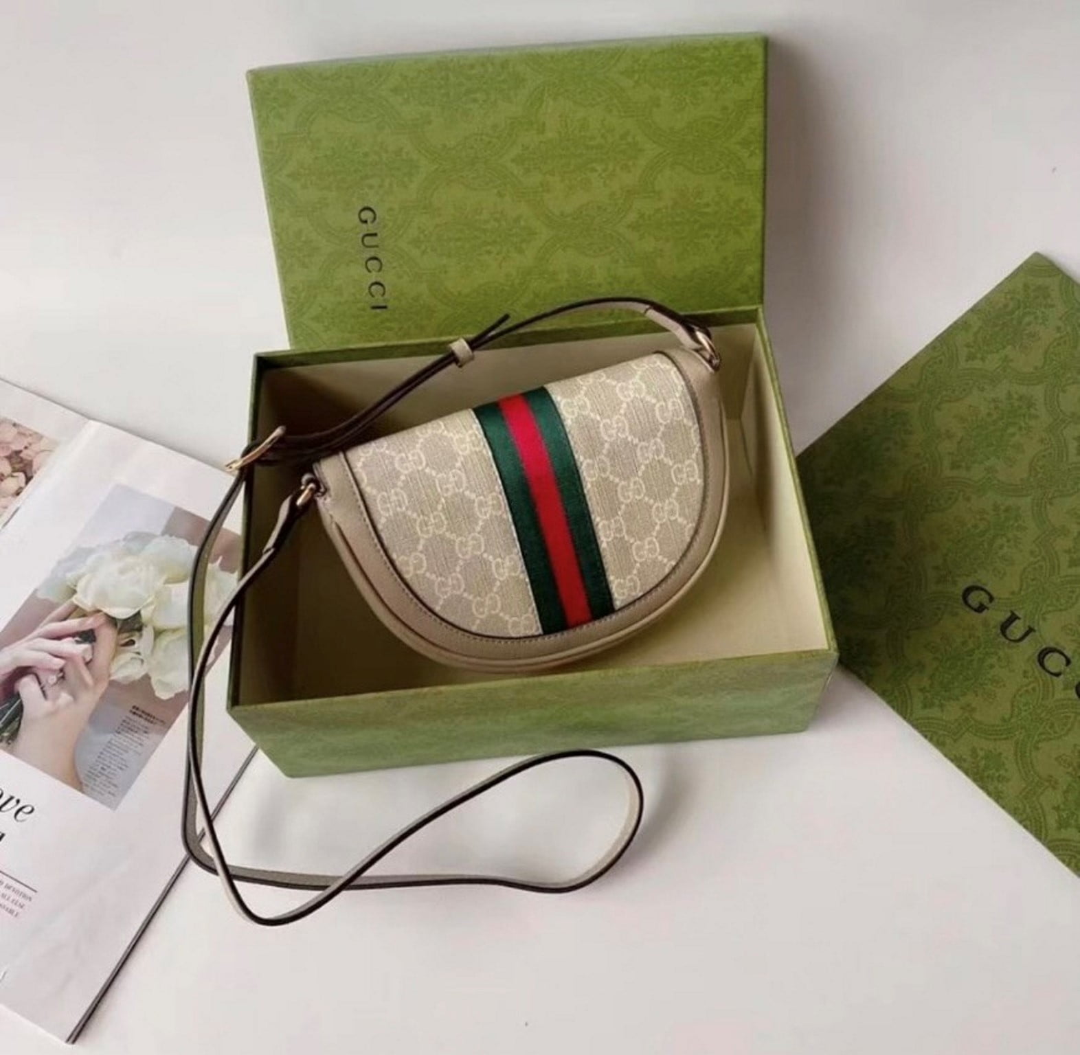 Túi Gucci Ophidia Mini GG Shoulder Bag 2 tui gucci ophidia mini gg