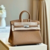 Túi Hermes Birkin 25 Togo With Silver Hardware Nhiều Màu 11 Túi Hermes Birkin Togo Golden Brown Silver Hardware Màu Nâu