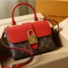 Túi Xách Nữ Louis Vuitton LV Locky Monogram Bag 10 Túi Louis Vuitton Caramel Monogram Canvas Locky BB Bag Đỏ