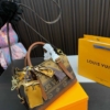 Túi xách Louis Vuitton LV Dáng Trống Lớn 14 Túi Louis Vuitton LV Brown Yellow