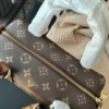 Túi xách Louis Vuitton LV Dáng Trống Lớn 22 Túi LV Nâu Vàng