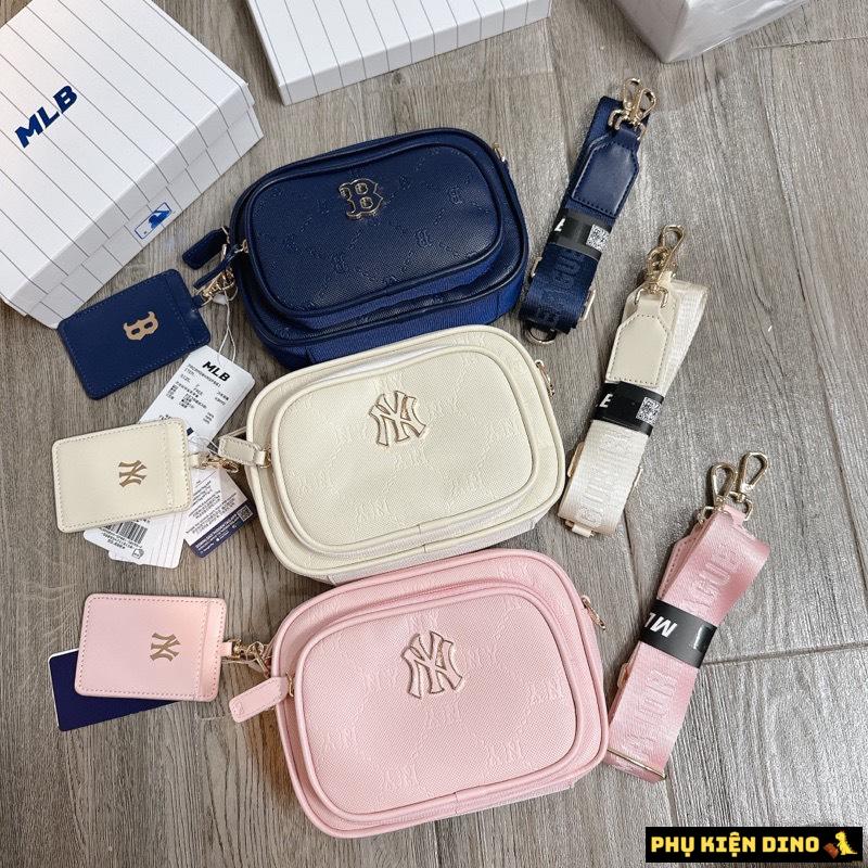 Túi đeo chéo 2 Ngăn MLB New York Yankees 7ACRMD04N-50PKM 2 Túi MLB Bag With Card Holder