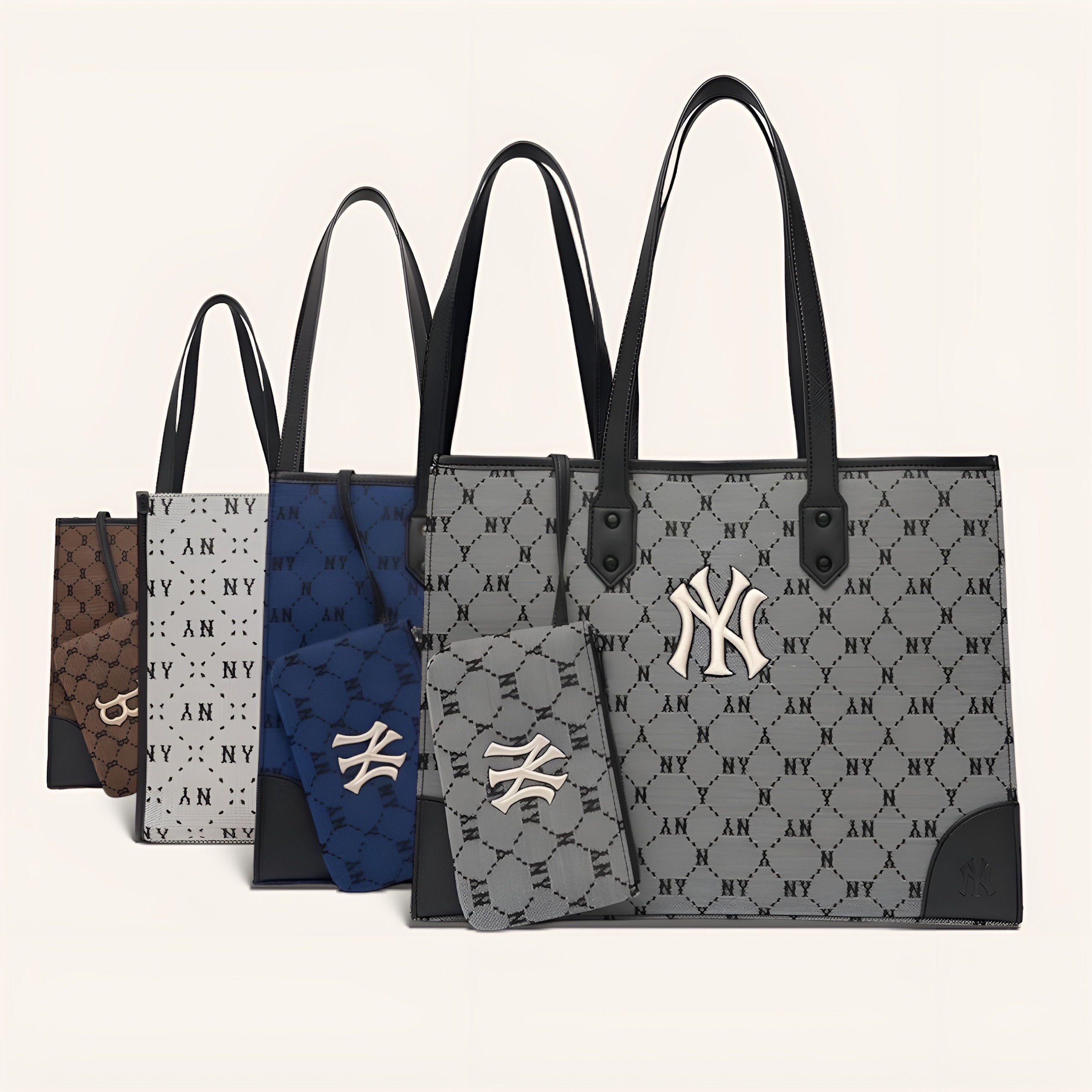 Túi MLB Big Diamond Monogram Jacquard Large Tote Bag 1 tui mlb big diamond monogram jacquard large tote bag 1