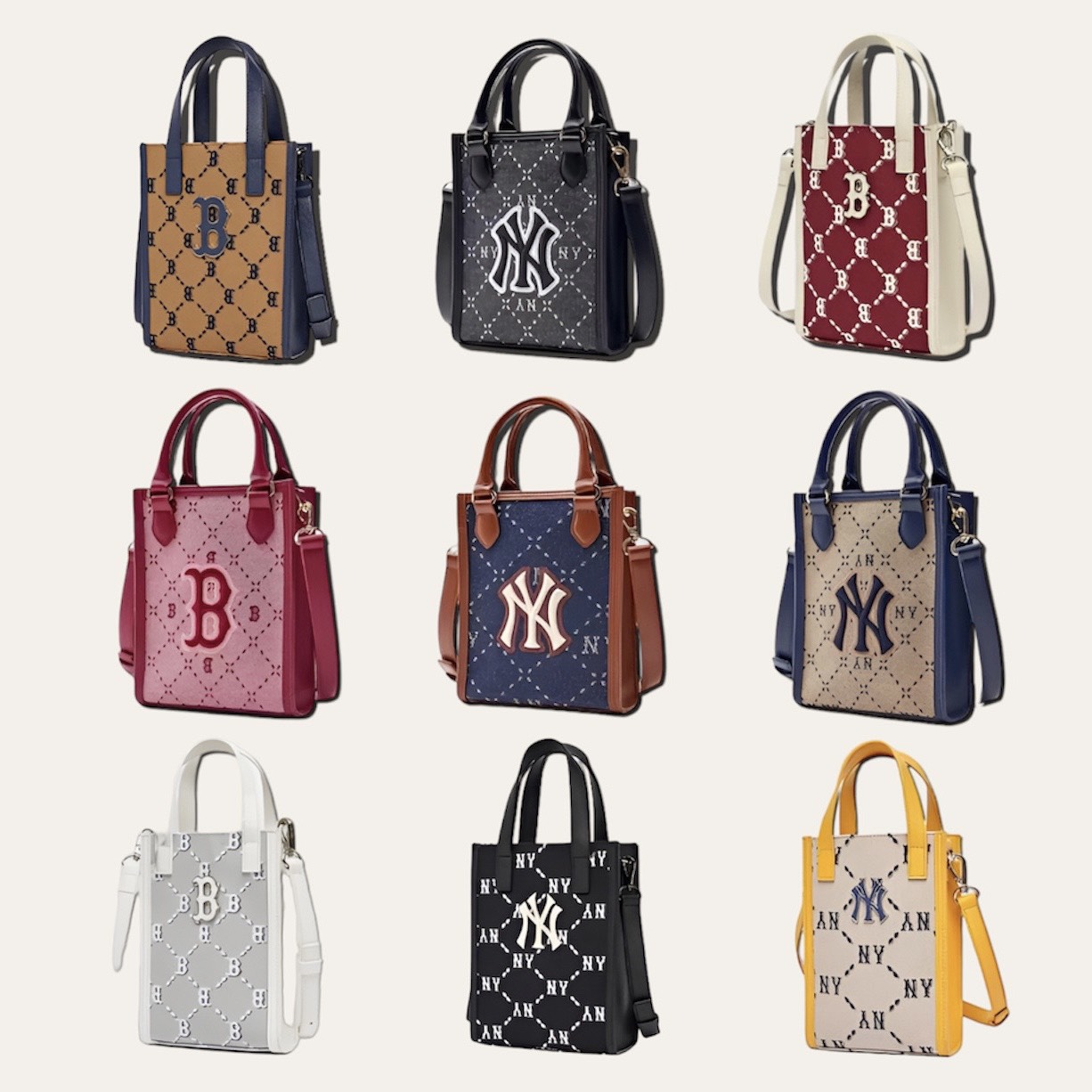 Túi MLB Classic Monogram New York Yankees Bag 1 Túi MLB Classic Monogram New York Yankees Bag