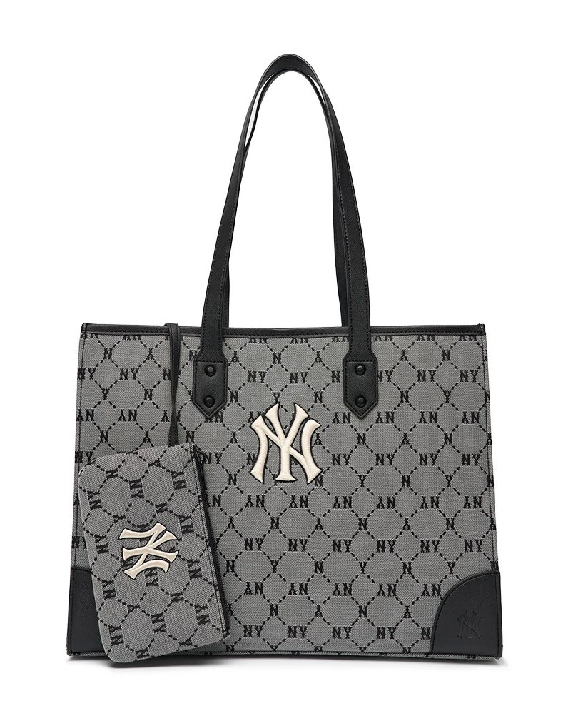Túi MLB Big Diamond Monogram Jacquard Large Tote Bag 7 tui mlb mono diamond jacquard tote bag new york yankees grey 3aorl021n 50grs