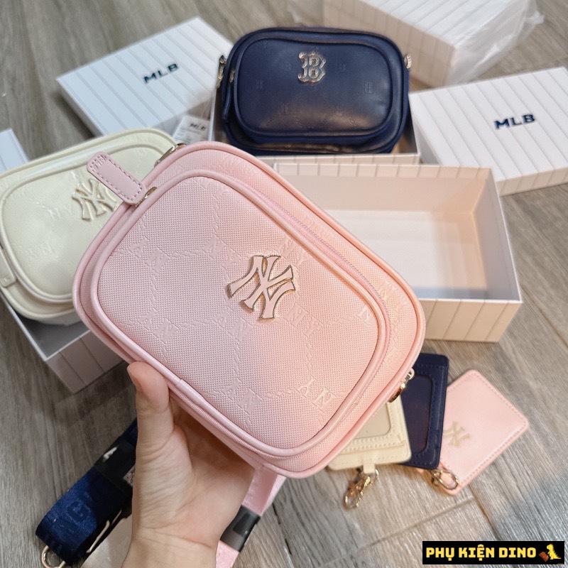 Túi đeo chéo 2 Ngăn MLB New York Yankees 7ACRMD04N-50PKM 6 Túi MLB Monogram Jqd New York Yankees Pink