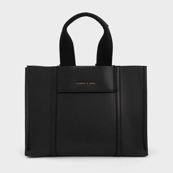 Túi xách chữ nhật Mini Shalia - 3 Màu Kem - Nâu - Đen 4 tui tote nu chu nhat shalia large double handle mau den