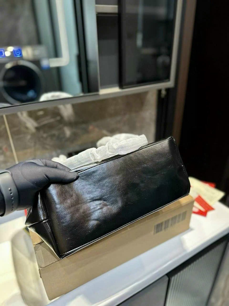 Túi xách Chanel Large Tote Đen Fullbox 8 Túi xách Chanel Tote Đen