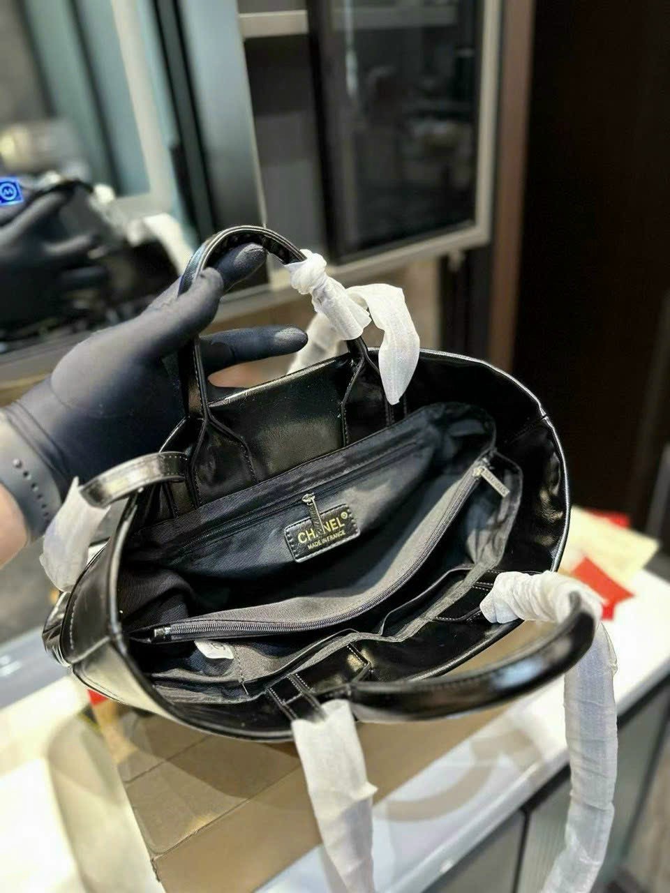 Túi xách Chanel Large Tote Đen Fullbox 5 Túi xách Chanel