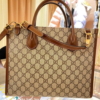 Túi Gucci GG Small Tote Bag Beige 659983-92TCG-8563 19 Túi xách Gucci Canvas Small Tote Brown