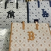 Túi MLB Big Diamond Monogram Jacquard Large Tote Bag 34 tui xach mlb monogram