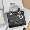 Túi Christian Dior Lady Mini Bag Metallic Leather 7 Túi Xách Nữ Christian Dior Lady Size 20 Màu Đen