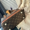 Túi xách Louis Vuitton LV Dáng Trống Lớn 23 Túi Xách Tay Đeo chéo LV Brown