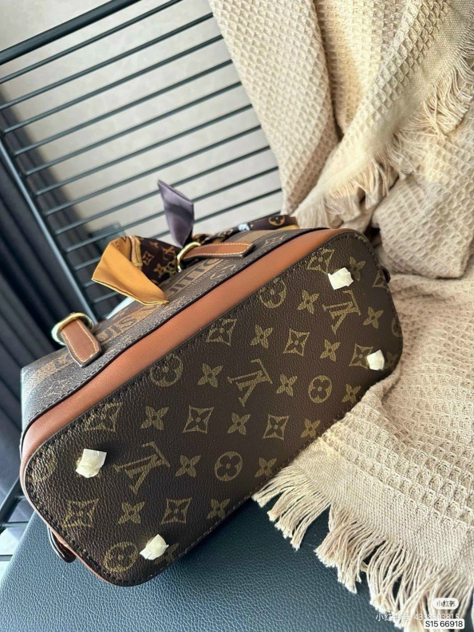 Túi xách Louis Vuitton LV Dáng Trống Lớn 12 Túi Xách Tay Đeo chéo LV Brown
