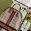 Túi Gucci Ophidia GG Medium Top Handle Bag 524533 8 Túi Xách Tay Gucci GG Supreme Ophidia Medium Top