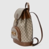 Balo Gucci 1955 Horsebit Backpack Large 10 Balo Gucci 1955 Horsebit Họa tiết Nâu