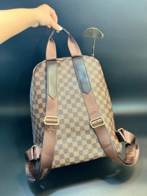 Balo LV Discovery Backpack PM Monogram Eclipse Canvas Brown