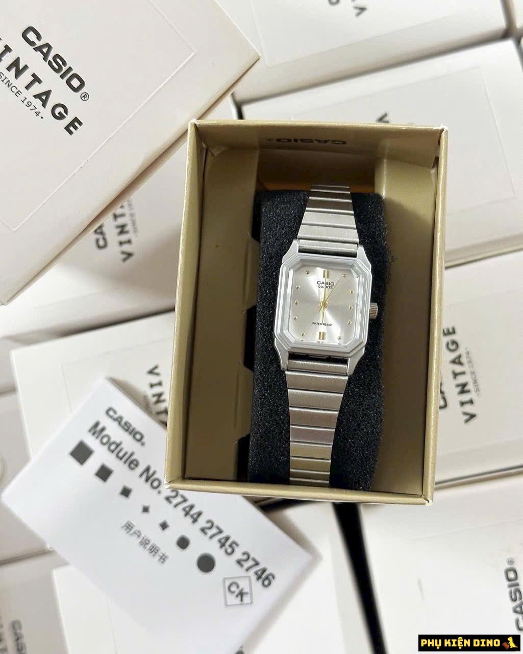 Đồng Hồ Casio Vintage Watch LQ 400D 7AEF 5 Casio LQ 400D 7AEF Vintage Style Watch