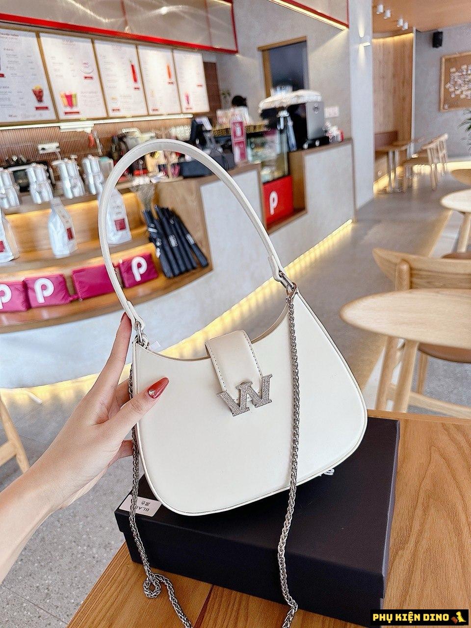 Túi Xách Tay Alexander Wang W Legacy Trắng Đen 5 Túi Alexander Wang W White