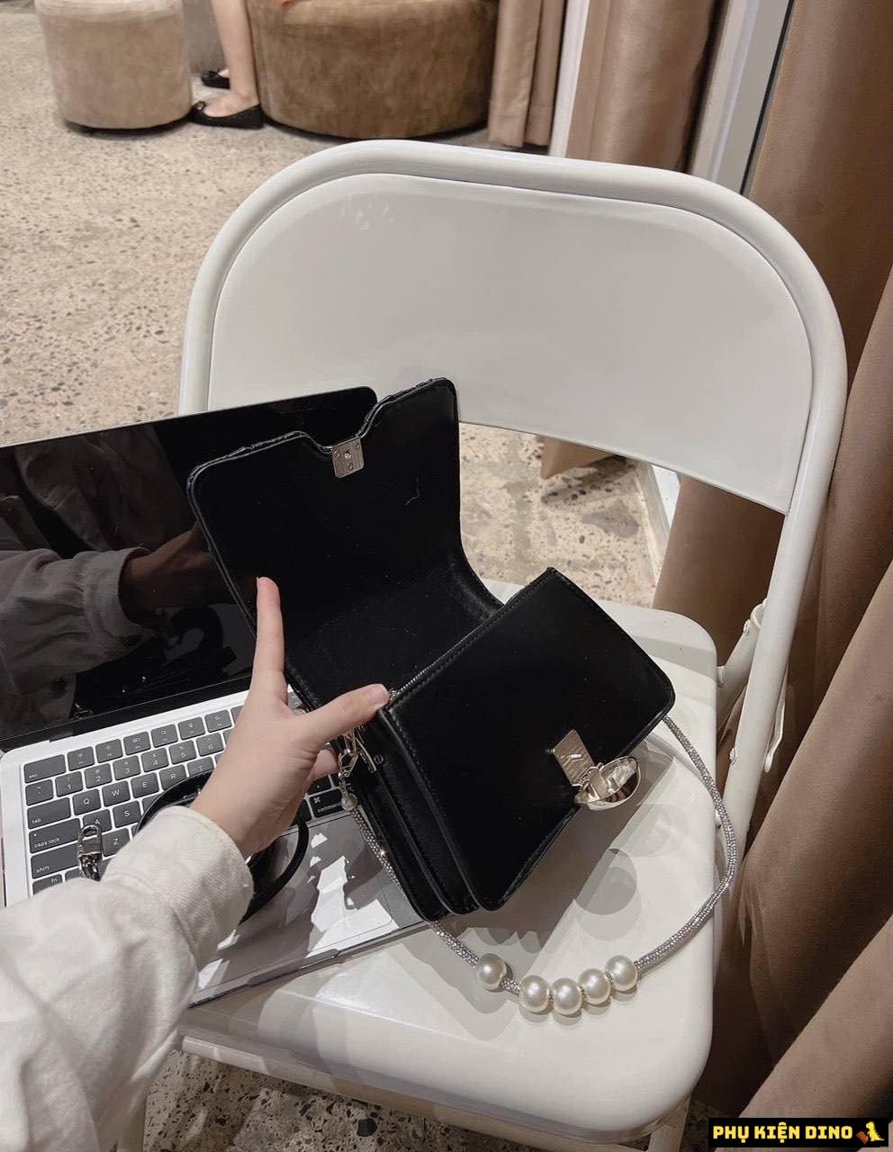 Túi Bellezza Black 22038-38 Màu Đen Size 22 3 Túi Bellezza màu Đen