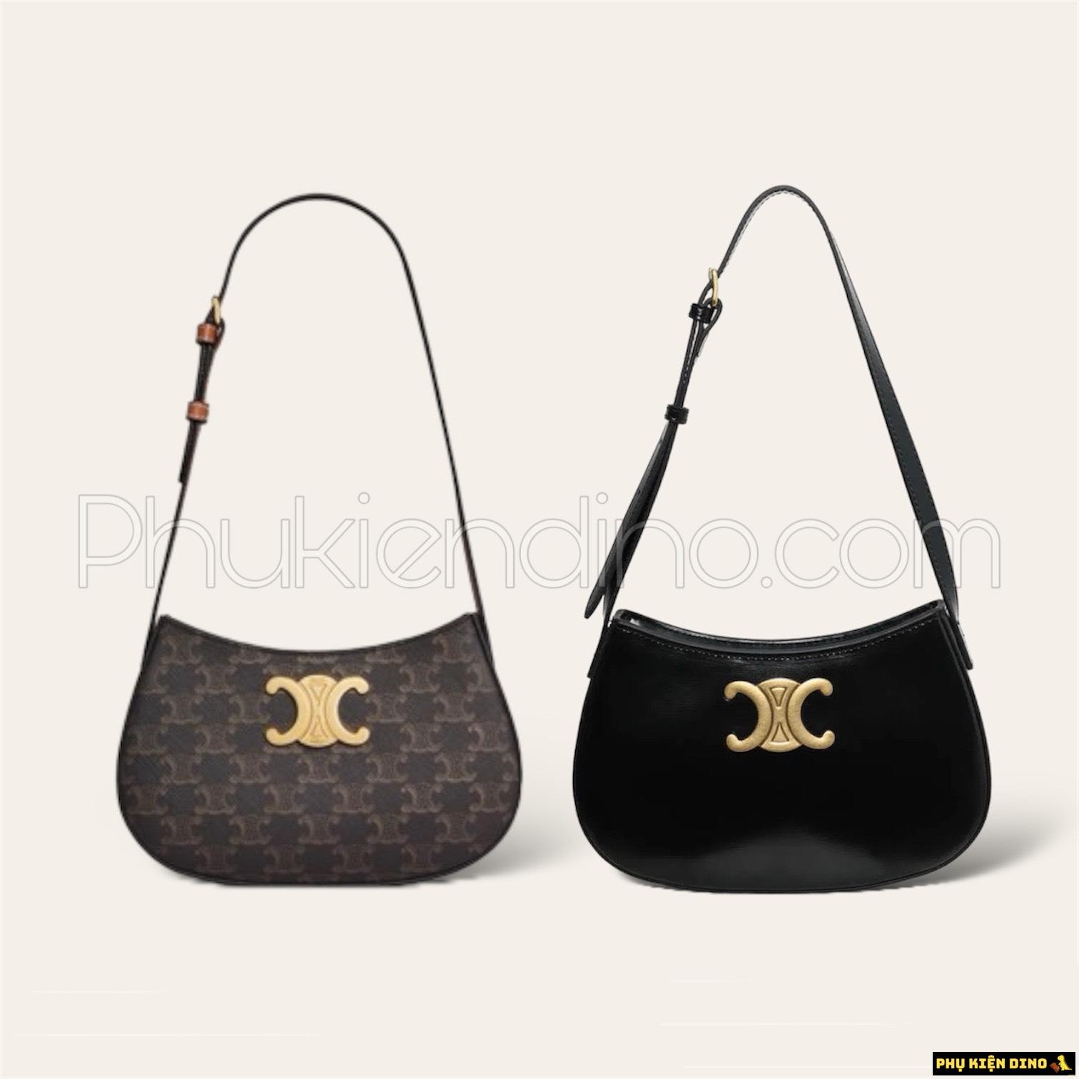 Túi Celine Medium Tilly Bag Canvas Black 1 Túi Celine Medium Tilly Bag Canvas Black