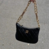 Túi Chanel 23A Hobo Bag Black Lambskin Siêu cấp
