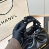Túi Chanel Đen Quai Tròn Đen